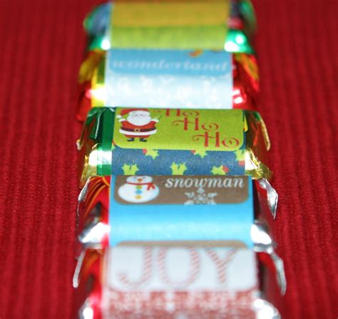 These christmas candy bars make for a super easy christmas treat. Christmas Candy Wrapper Template