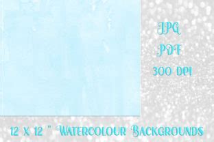 Watercolour Background Texture Papers Graphic By RiRi Digital