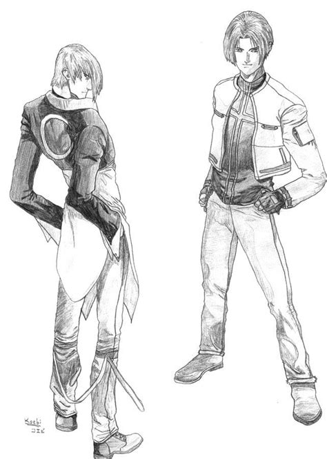 Kyo Kusanagi And Iori Yagami By Koebi On Deviantart