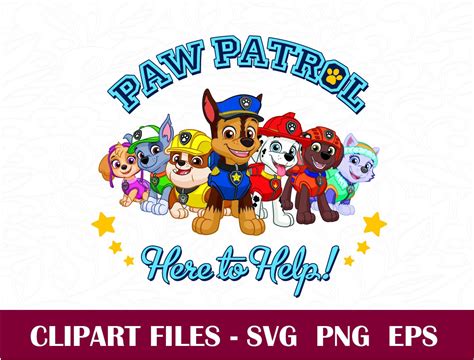 Free Paw Patrol Svg SVG PNG EPS DXF File