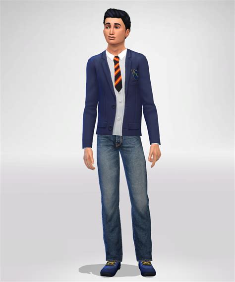 Sims 4 School Uniform Cc And Mods — Snootysims
