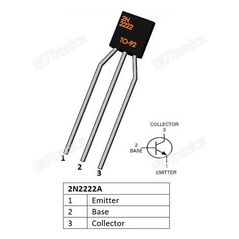 2n2222a Transistor Pinout Jp