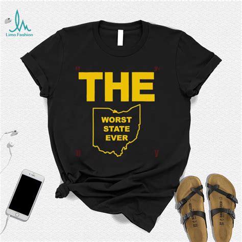 The Worst State Ever Ohio Shirt Limotees