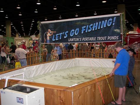 Trout Pond At World Deer Expo In Birmingham Alabama