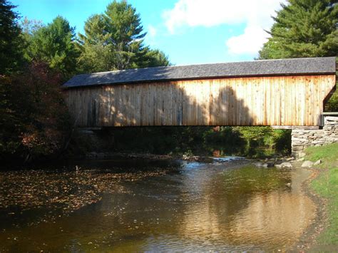 Corbin Covered Bridge Newport New Hampshire