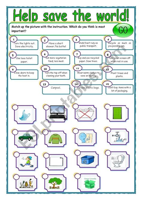 Environment Interactive And Downloadable Worksheet You Can Do The