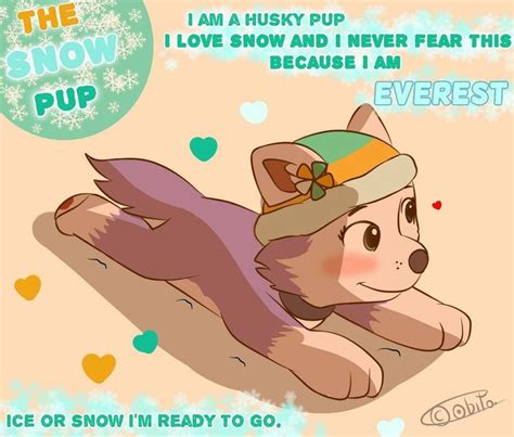 Paw Patrol The Snow Pup By Konohathehusky On Deviantart In 2022 Paw