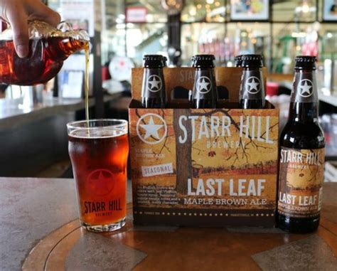 Starr Hill Last Leaf Maple Brown Ale Basketcase American Helles Join