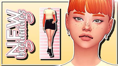 The Sims 4 New Beginnings Cas And Lookbook Cc Links Youtube