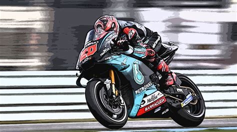 Quartararo's new front start device worked wonders off the line as the polesitter managed to keep bagnaia at bay until the braking zone, when the italian dived up the inside of the frenchman to. Quartararo Kuasai FP3 MotoGP Belanda, Catatan Waktu Rossi ...