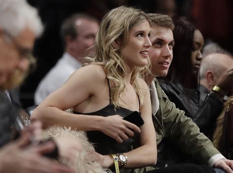 Genie Bouchard Pays Off Super Bowl Bet With Date At Nets Game Syracuse Com