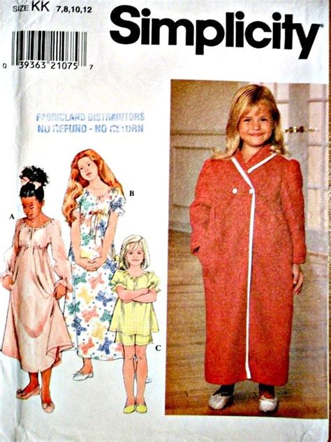 Items Similar To Girls Childs Childrens Robe Nightgown Pajamas