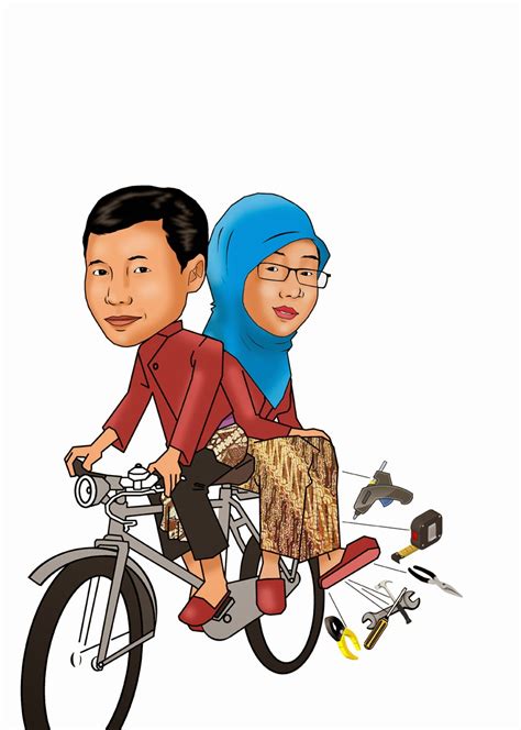 Gambar Kartun Anak Kecil Naik Sepeda Wallpaper Gartis Hd