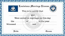 Louisiana Marriage License | License Lookup