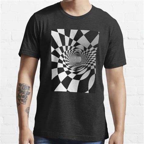 3d Optical Illusion Spiral T Shirt For Sale By Instyledesigns