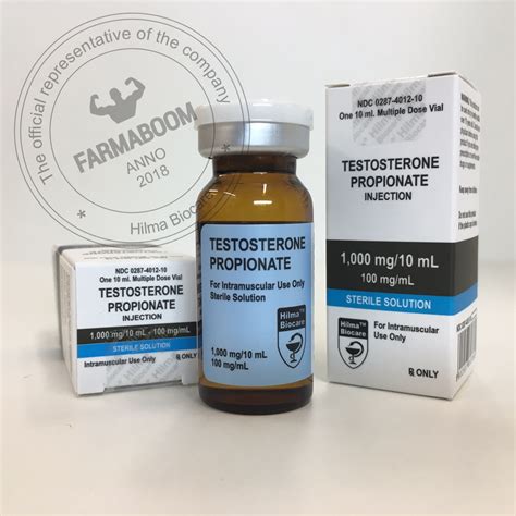 Buy Testosterone Propionate Hilma Biocare
