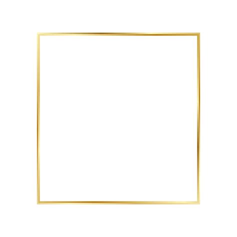 Gold Square Frame Png Free Frame Png