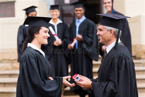 Graduate Receiving Diploma Stock Image Image Of Event 37040985