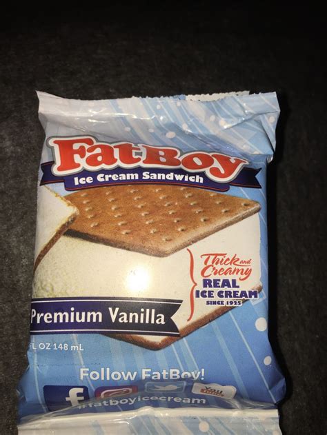 Fatboy Premium Vanilla Ice Cream Sandwich 18 Ct Sams Club