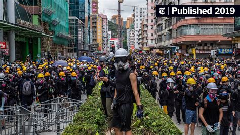 Hong Kong Convulsed By Protest As Police Fire Tear Gas Into Subway