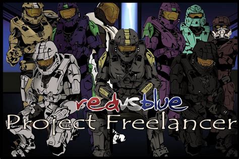 Red Vs Blue Freelancers Luke Mckays Freelancers By Dragonsong12 On