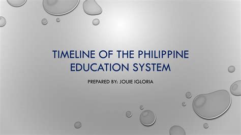 Get History Of Special Education In The Philippines Timeline Background