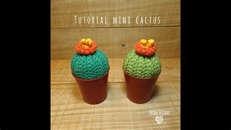 How to make your own crochet cactus patterns ? Tutorial Mini Cactus en Crochet - YouTube