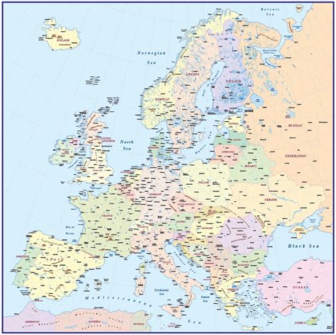 Map Of Europe With Scale Oconto County Plat Map