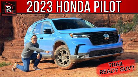 The 2023 Honda Pilot Trailsport Is A Ruggedly Capable V6 Powered 3 Row