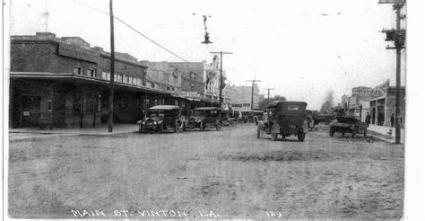 History Of Vinton City Of Vinton Louisiana