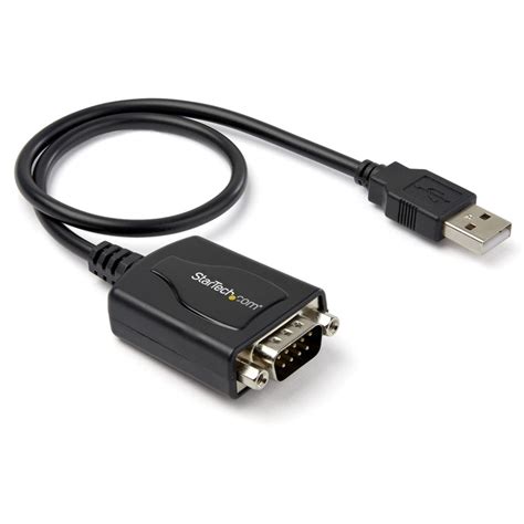 Startech 1 Port Professional Usb To Serial Adapter Cable With Com Retention Ebay