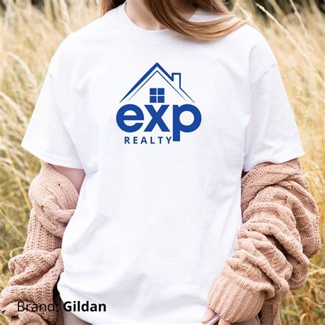 Exp Realty Logo With House Unisex T Shirt Exp Realty Logo Etsy