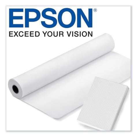 Epson Somerset Velvet Paper Roll 24 X 50 Ft White