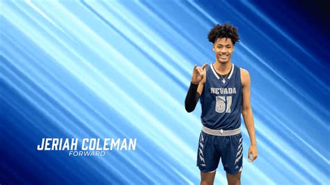 Nevada Basketball Player Preview Jeriah Coleman Brings Elite Level