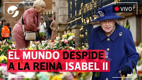 EN VIVO La muerte de Isabel II el cuerpo de la reina inició su camino de despedida hasta