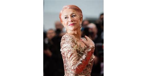 Helen Mirren Pink Hair At Cannes Film Festival Popsugar