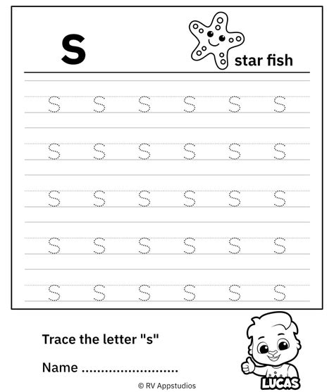 Lowercase Tracing Letters