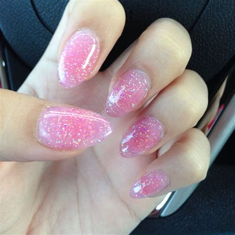 Dark Pink Gel Nails With Glitter Check Out These 21 Looks For Some