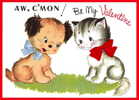 Look In The Nook Home Vintage Valentines Cards