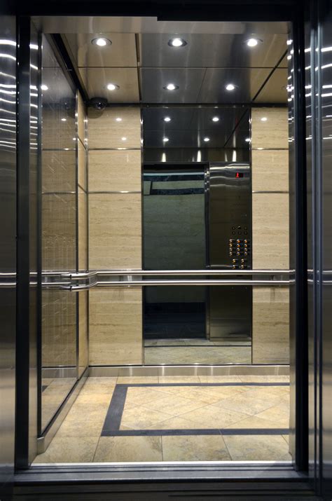 Travertine Elevator Interiors Engineered Lightweight Panels