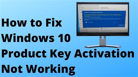 How To Fix Windows 10 Product Key Activation Not Working Benisnous