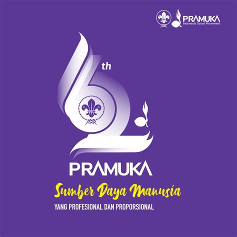 Logo 62 Tahun Gerakan Pramuka Warta Pramuka