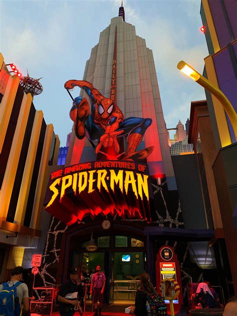 Spider Man Ride Universal Studios Orlando