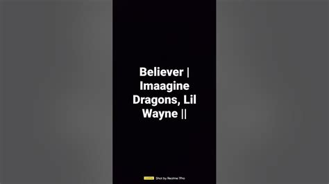 Believer Imagine Dragons Lil Wayne Youtube