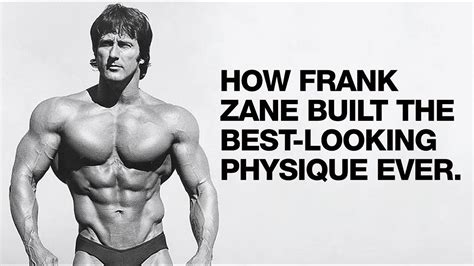 Frank Zane Reveals Secrets Of Physical Perfection 3x Mr Olympia