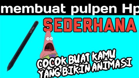 Cara Membuat Stylus Pen Android Sederhana YouTube