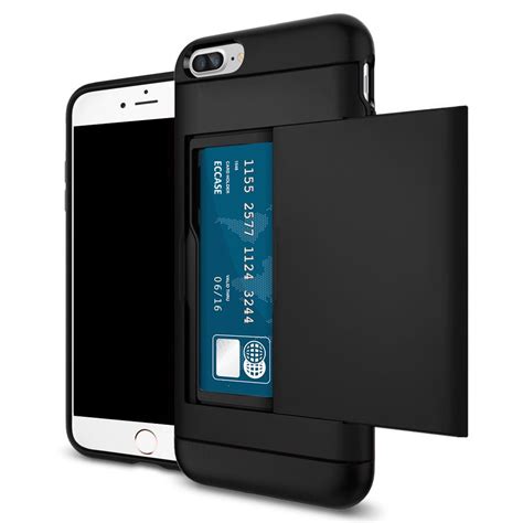Iphone 7 plus case,iphone 8 plus wallet case with card holder kickstand card slots shockproof cover for iphone 7 plus/8 plus black. Luxury Slim Card Holder Shockproof Armor Case Cover For Apple iPhone 8 / 8 Plus | eBay