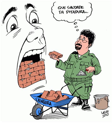 Charge Da Ditadura Militar