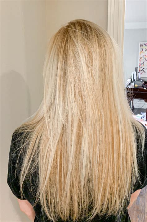Blonde From A Box How To Highlight Your Hair At Home The Perennial Style Dallas Fashion Blogger