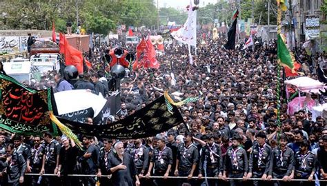 Ashura Processions Conclude Peacefully Across Pakistan Amid Tight Security